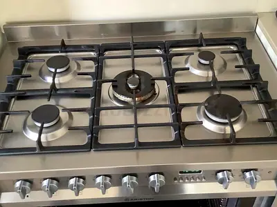 Airstoon cooking range Havey duty fully safety 2in 1 Top Gas Oven Electric 90 c.m