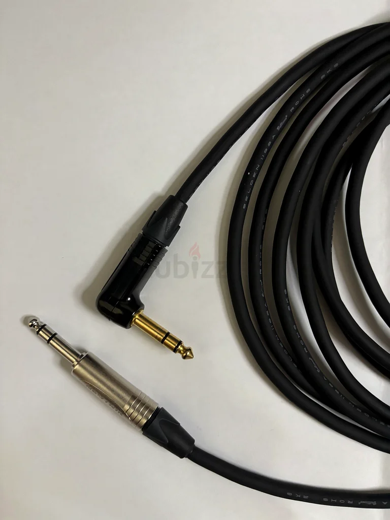 كابل ميكروفون جيتار احترافي بموصل نيوتريك XLR 6.3 مم 4 متر63199131069826111