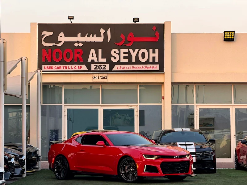 CHEVROLET CAMARO ZL1  GCC 2017 perfect condition Zero accidents  Full option  Full carbon fibre63153227690753111