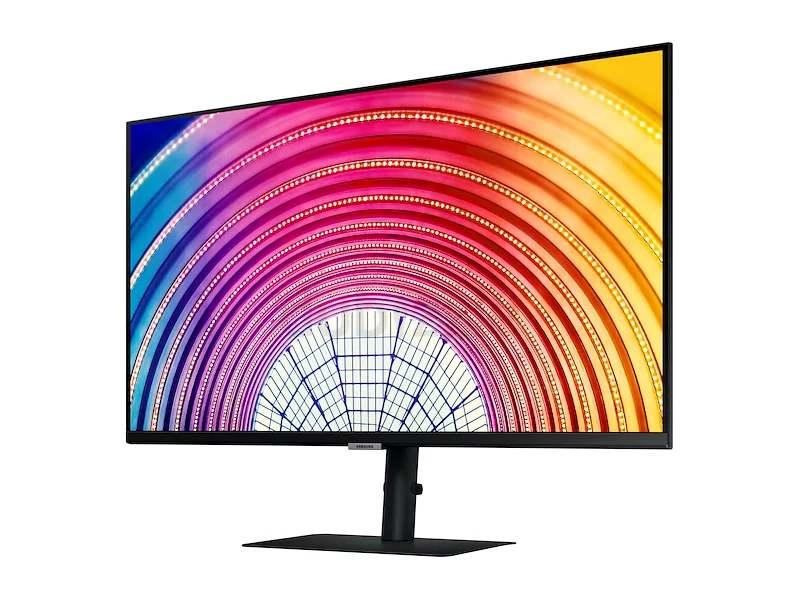 شاشة سامسونج 32 بوصة من سلسلة فيو فنتي S6 بدقة QHD، طراز LS32A600U | 2560×1440، لوحة IPS، دعم HDR10، منفذ USB-C، حماية العين63265095777921111