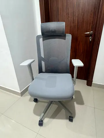 Office Chair white/grey