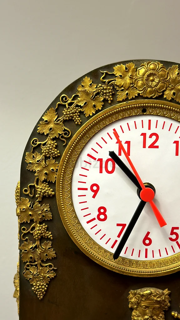Antique Clock Bronzed63223355778178111