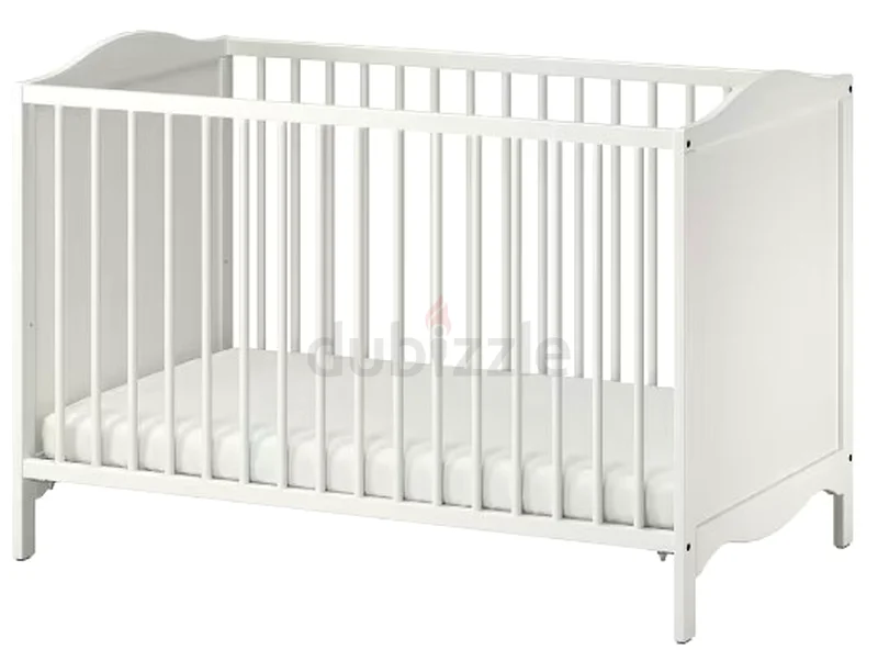 baby bed | baby cot | Ikea baby bed white color for sale63206392541825111