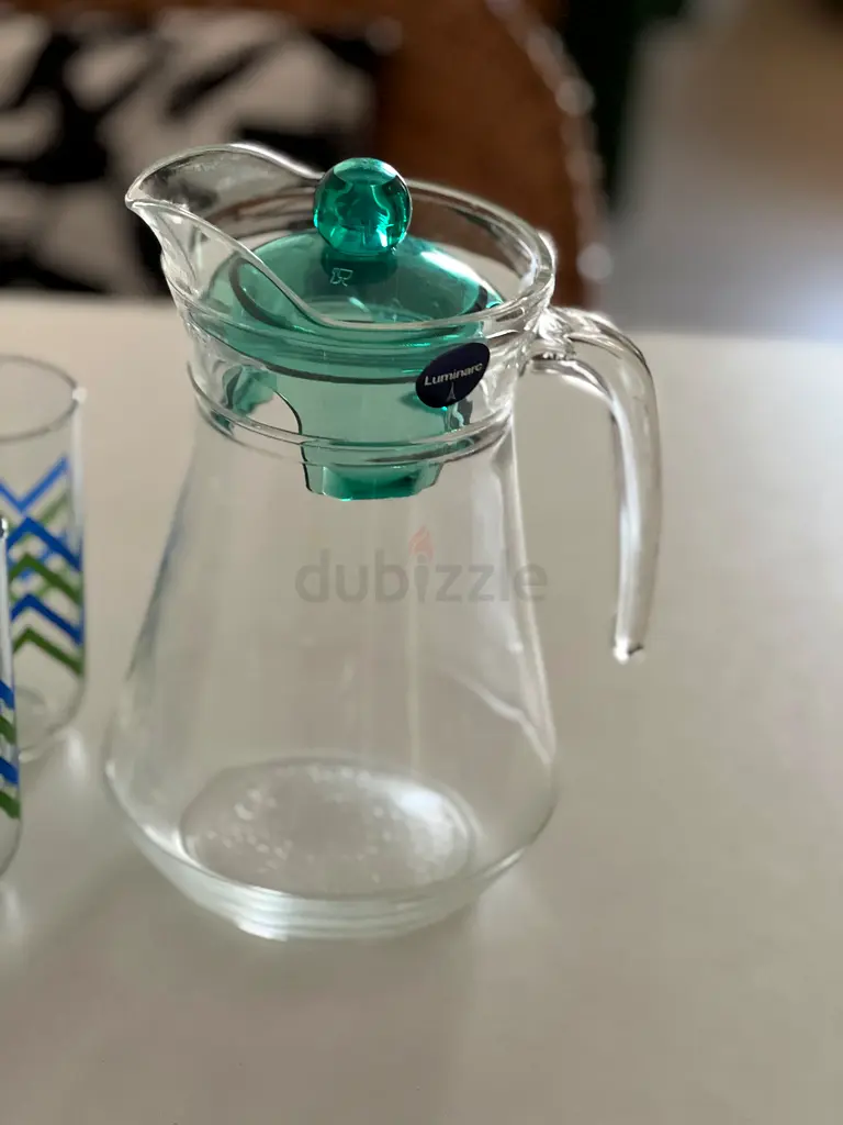 Glass Jug  Cup set63215375286785112