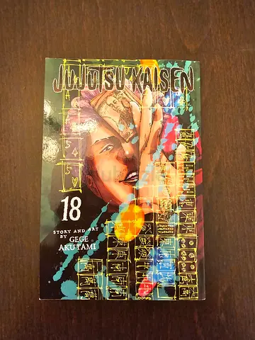 Jujutsu Kaisen Manga Volume 18
