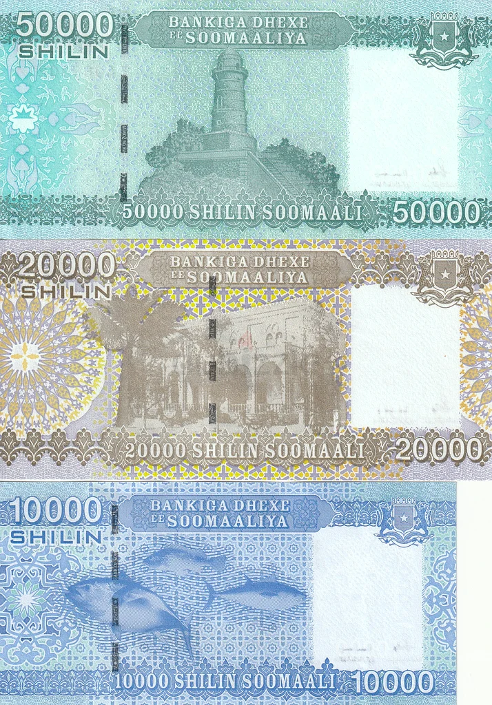 SOMALIA BANKNOTE SET 201063224340162690111