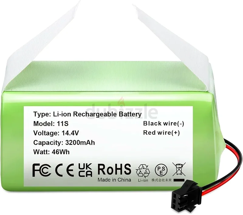 Battery for eufy RoboVac 11S, 11S MAX, 15T, 30, 30C MAX, 15C, 15C MAX, 12, 35C632607536431371124
