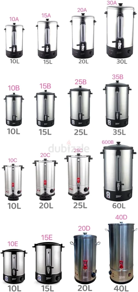 Electric Water Boiler,25L Bucket Electric Hot Water Barrel Stainless Steel Double-Layer63168050732930111