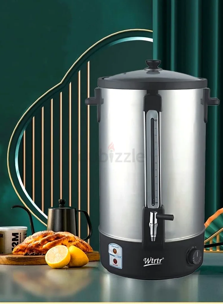 Electric Water Boiler,25L Bucket Electric Hot Water Barrel Stainless Steel Double-Layer63168050732930114