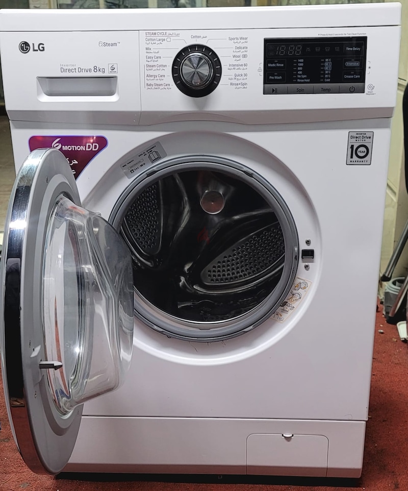 Lg 8kg Direct Drive Washing Machine New Model 