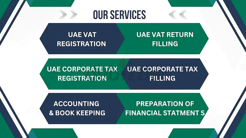 UAE VAT, CT TAX REGISTRATION, RETURN PREPARATION, SUBMISSION63215877546754111