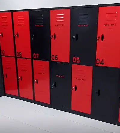 New Fitness Locker With Lock Double Door