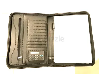 ZIP UP WRITING CASE WITH CALCULATOR