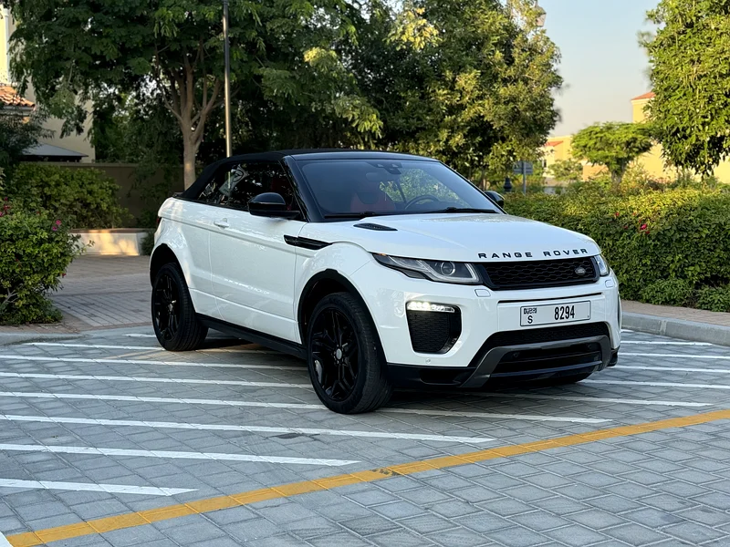 2018 Range Rover Evouqe Convertible - soft Top - low milage63226741473282114