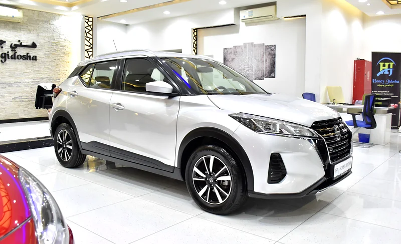 AED 861 EMi st 0% DP | Nissan Kicks ( 2022 Model ) in Silver Color GCC Specs63168499995649112