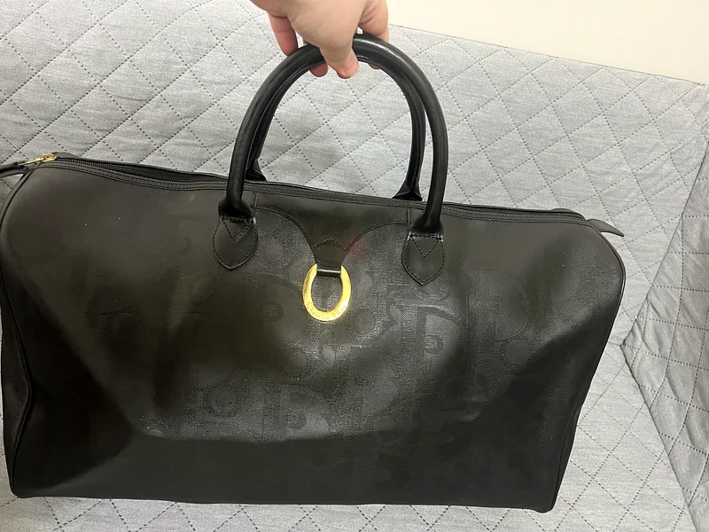 Christian dior duffle bag size 5563240639593985113
