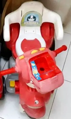 kids bike with music system with lights