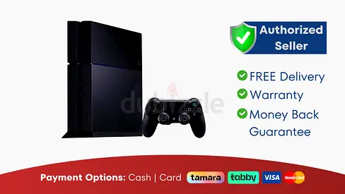 Sony PlayStation 4 Fat - Black - 500GB ● New | Warranty | FREE Delivery | PS4 PlayStation
