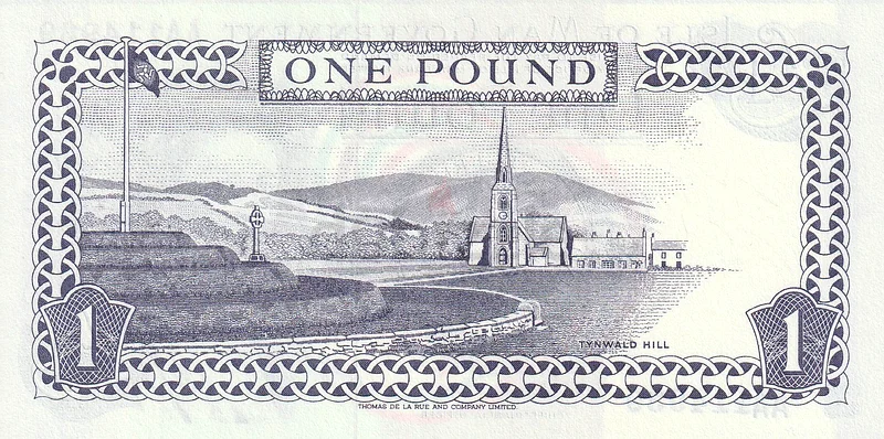 ISLE OF MAN 1 POUND BANKNOTE 200963263495008642111