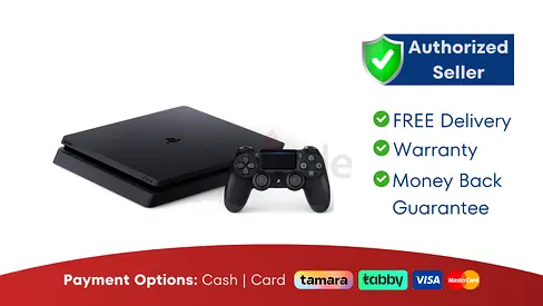 Sony PlayStation 4 Slim - Black - 500GB ● New | Warranty | FREE Delivery | PS4 PlayStation