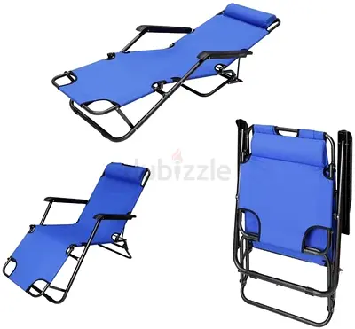 chairs Portable Folding 4 Positions 3 pic