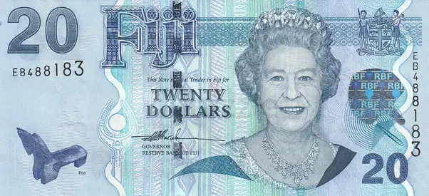 FIJI 20 DOLLARS BANKNOTE 2007 ND