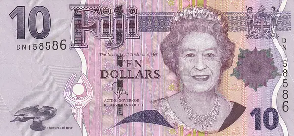 FIJI 10 DOLLARS BANKNOTE 2011 ND