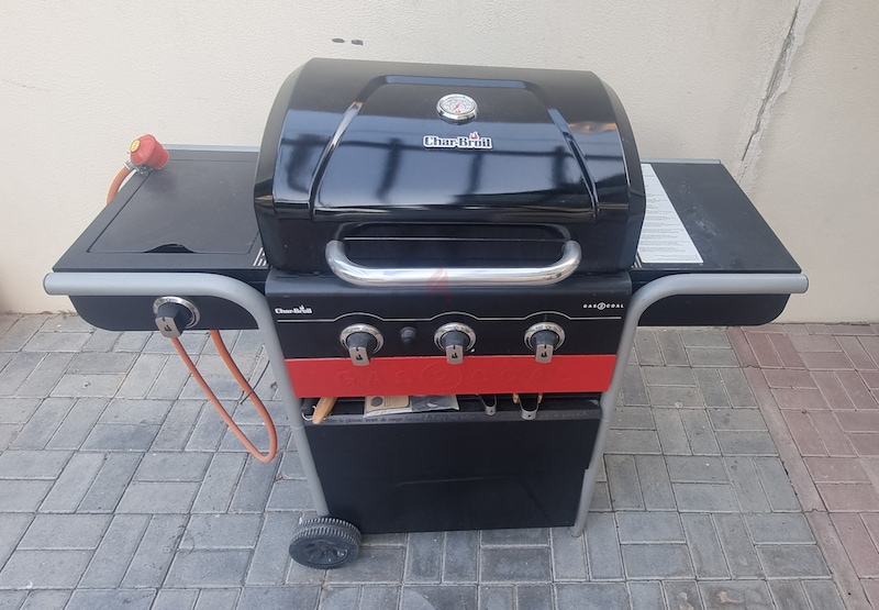 Char-broil Gas2coal 3-burner Grill With Side Burner 