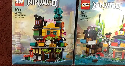 Lego micro ninjago cities damaged boxes