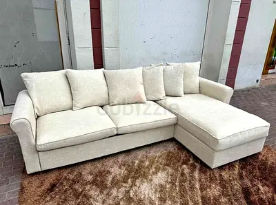 IKEA Gronlid L Shape Sofa bed with storage beige