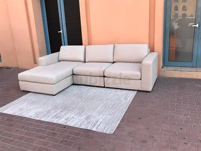 Home centre eterno L Shape Sofa beige