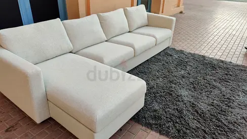 4__Seater IKEA Vimle L Shape Sofa beige with storage