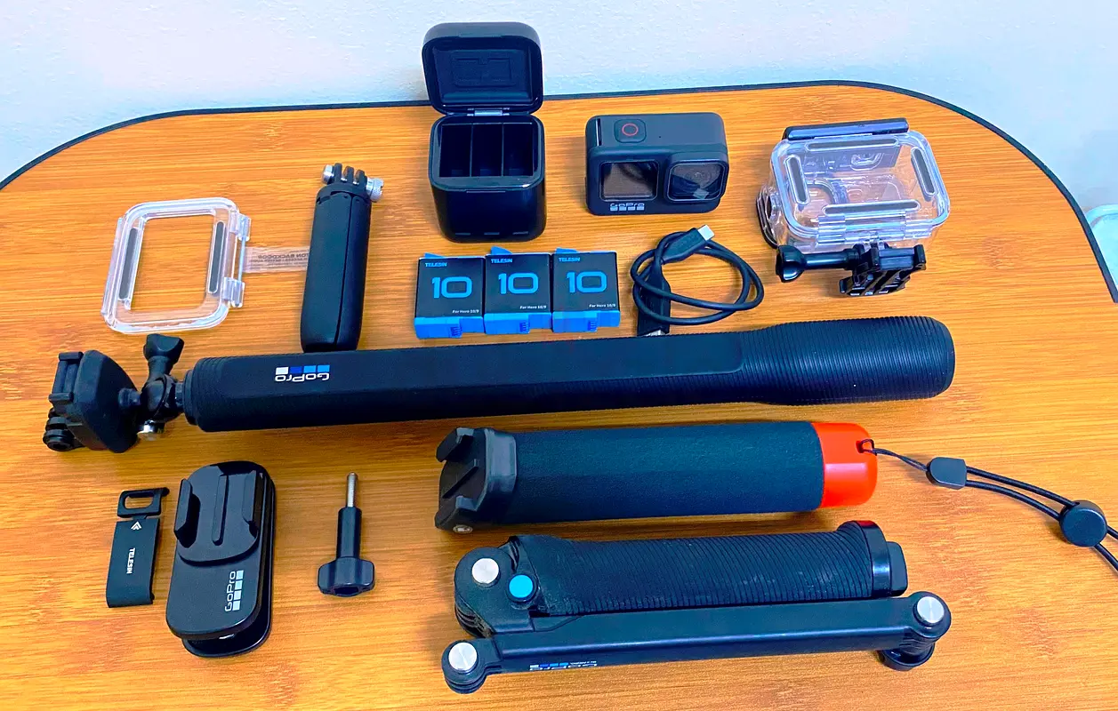GoPro Hero 9 Black with complete Accessory Bundle