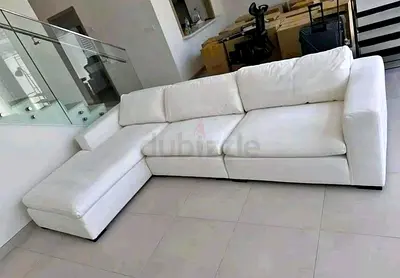 Top quality Marina Home Feather filled LShape Sofa perfect Condition