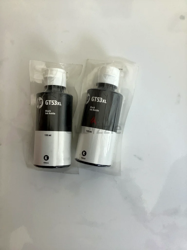 حبر أسود HP من طراز GT53XL، قطعتان63260223996930111