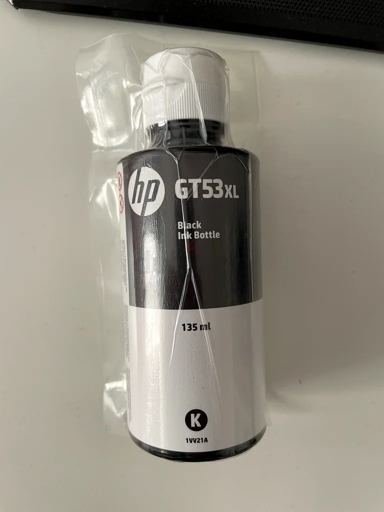 حبر أسود HP من طراز GT53XL، قطعتان63260223996930112