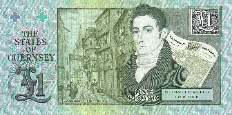 GUERNSEY 1 POUND COMMEMORATIVE BANKNOTE 201363264070127361110