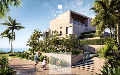 Luxury Villa In Beach Front Island | Al Marjan Address