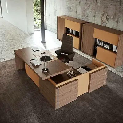 Luxury Office Executive Desk Custom Made