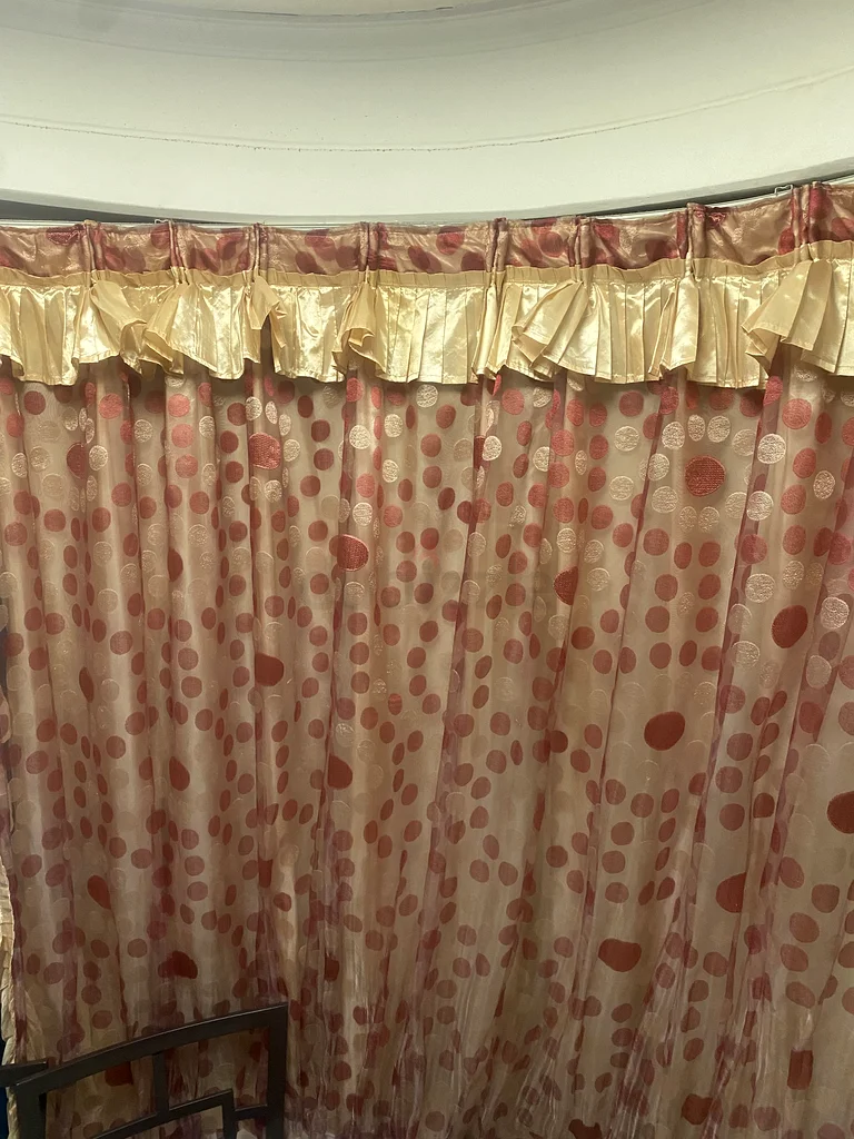 Sheer curtain with lining for the kitchen632213449570591113