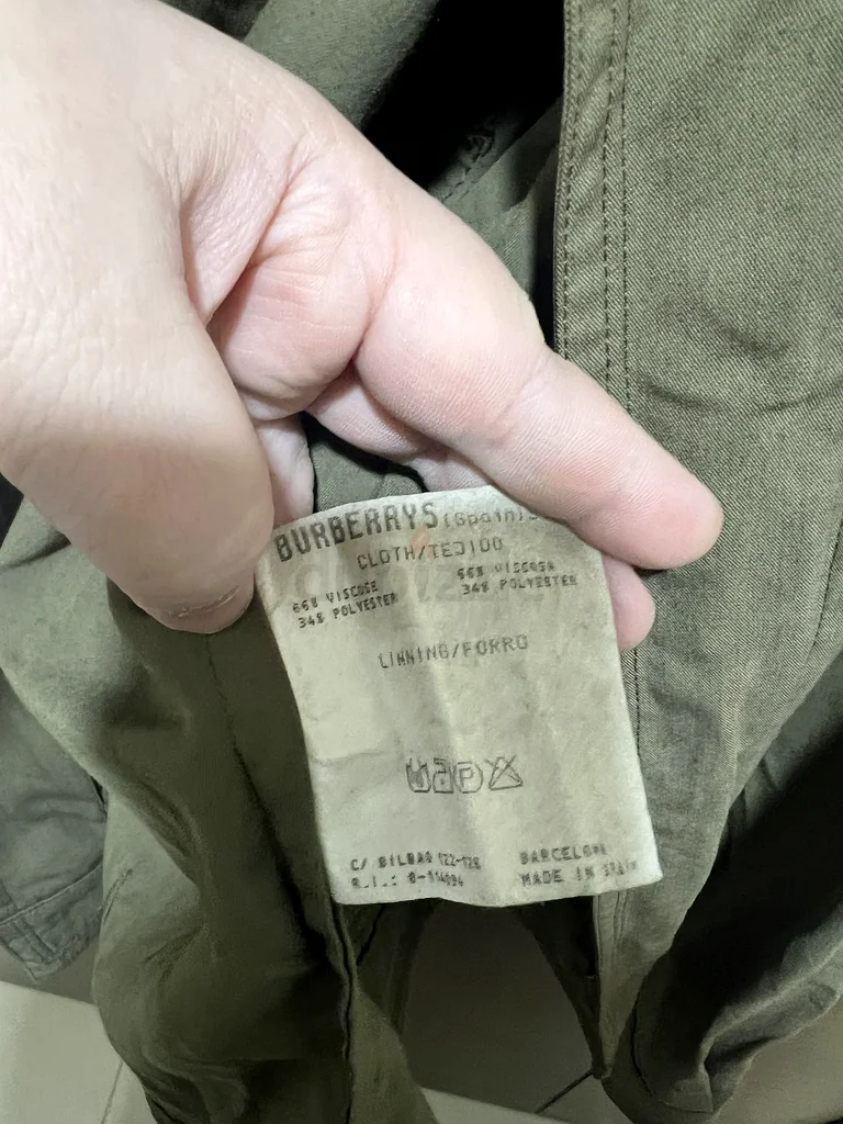 Rare burberry jacket large to xl63237114247554112