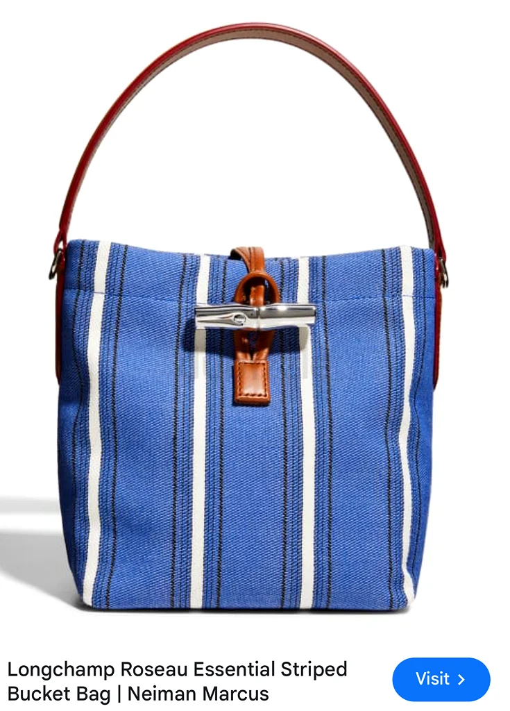 Longchamp bucket bag and free longchamp strap limited edition63265604031747112