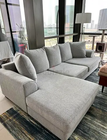 The One king stone L shape Sofa perfect Condition