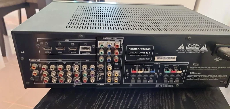 نظام مسرح منزلي - هارمان كادون جي بي إل AVR 134 مكبرات صوت 5.163261809889155114
