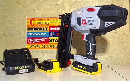 PORTERCABLE CORDLESS NAIL GUN 18v