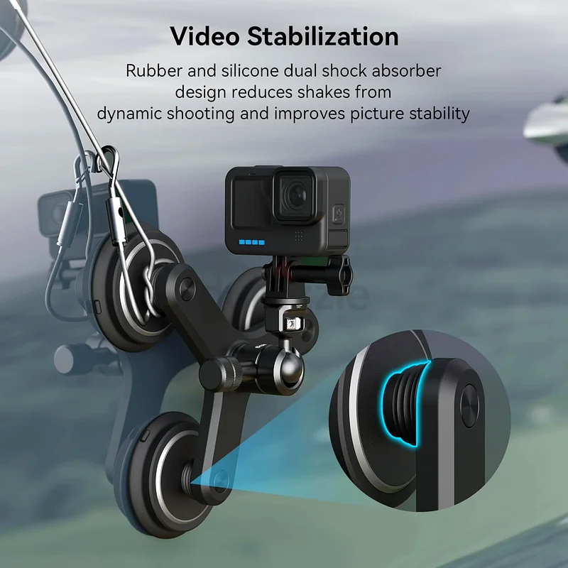 Brand new SmallRig Triple Magnetic Suction Cup Mounting Support Set for Action Cameras63233642376195112
