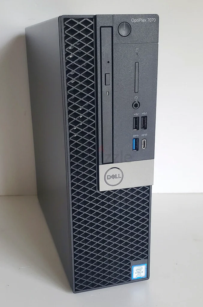 جيل تاسع، مجموعة كاملة من Dell OptiPlex 7070 SFF مع شاشة LED مقاس 22 بوصة من DELL - معالج Core i5-9500، ذاكرة وصول عشوائي بسعة 8 جيجابايت، وسعة تخزين 256 جيجابايت من نوع NVMe SSD63266083566338114