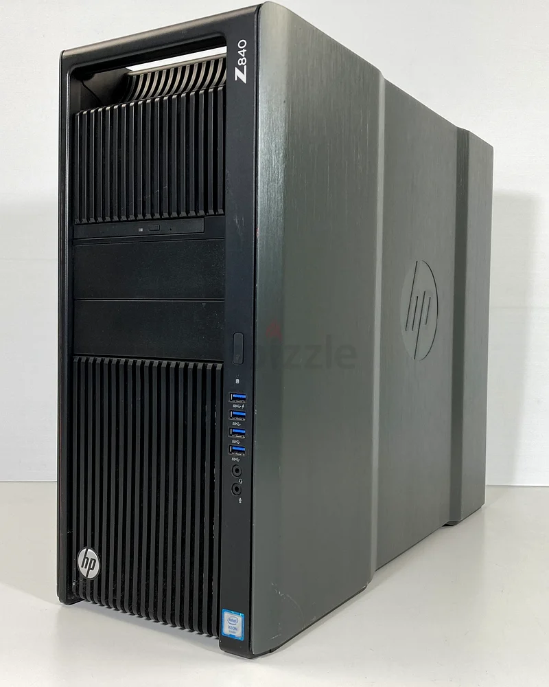 محطة عمل 40 كور HP Z840 - ذاكرة 64 جيجابايت DDR4 - معالجان إنتل زيون E5-2630V4 - بطاقة رسوميات نفيديا كوارو M200063265598721153111