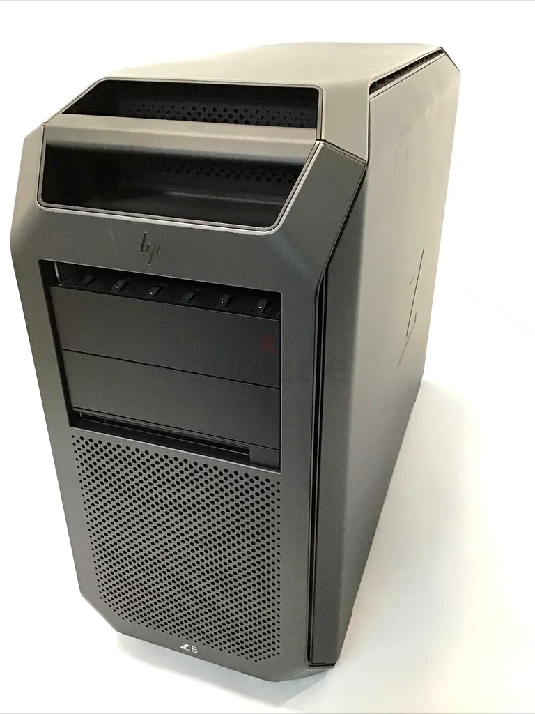 الجيل الثاني 80 نواة - ذاكرة وصول عشوائي 256 جيجابايت، محطة عمل HP Z8-G4 - معالجان من إنتل زيون جولد 6230 - ذاكرة DDR6، بطاقة رسوميات NVIDIA RTX400063265095816577111