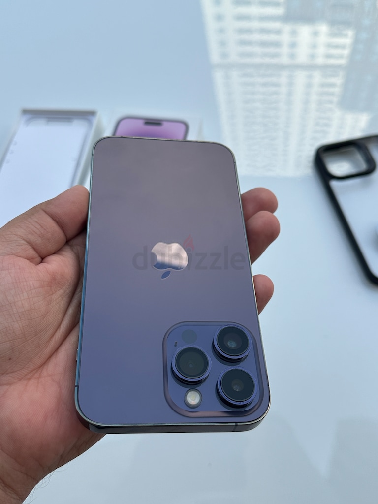 Apple iPhone 14 Pro Max 256gb purple color | dubizzle Dubai